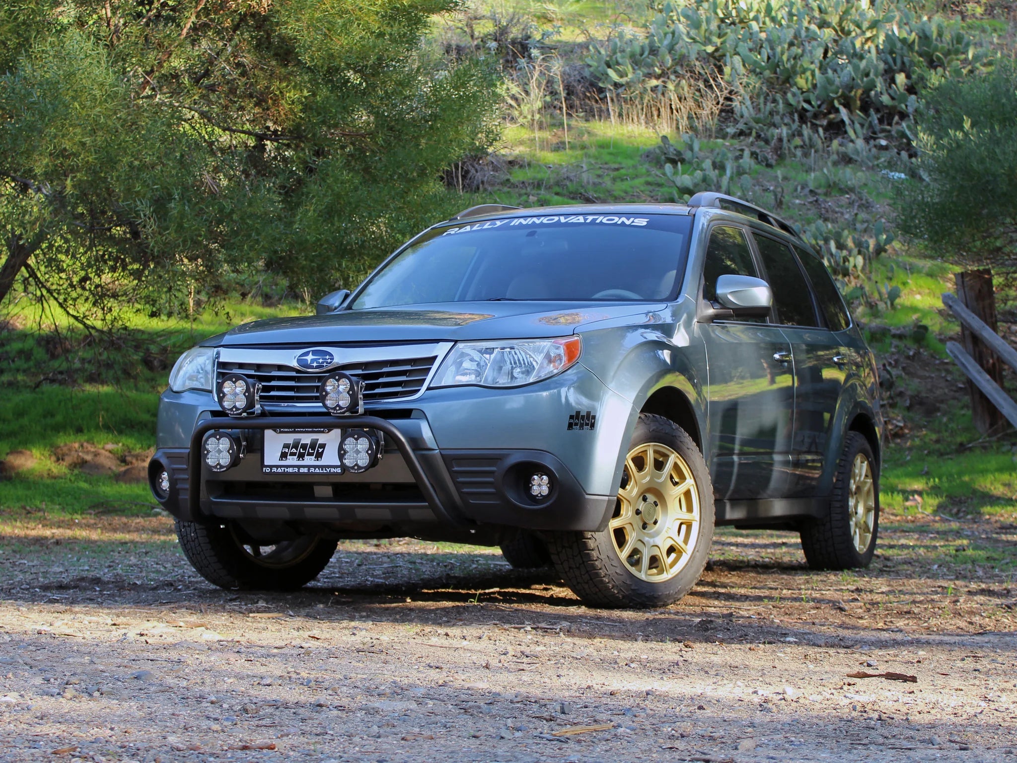 Subaru forester shop rally bar