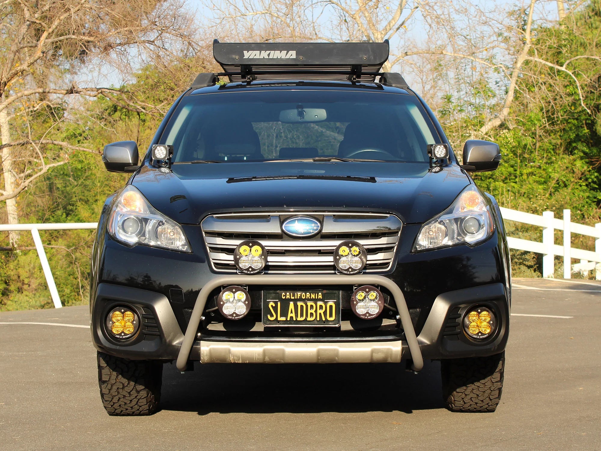 Rally Innovations - Rally Light Bar - Subaru Outback 2010-2014