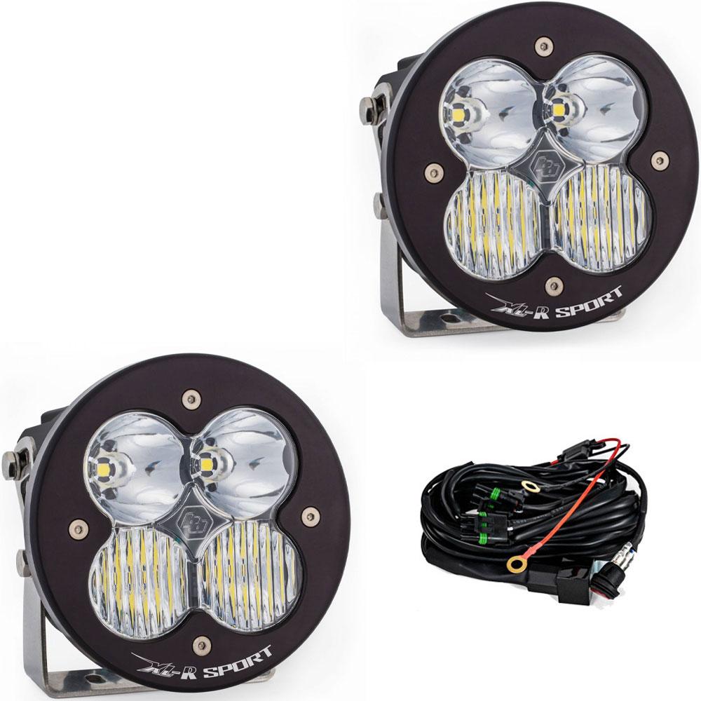 Baja Designs - XL-R Sport - PAIR LED Auxiliary Lights - 30w / 3,162 Lumens