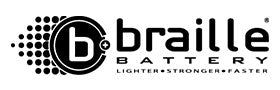 Braille LIGHTWEIGHT lithium batteries