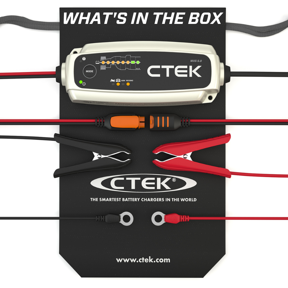 CTEK 40-206 Battery Charger 4.3A - MXS 5.0 on Bleeding Tarmac