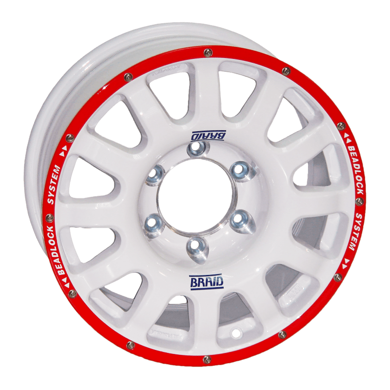 Braid Wheels - FullRace T Dakar  16 x 10; Offset: to order; Weight: TBD / Other Colors / Beadlock B System on Bleeding Tarmac 