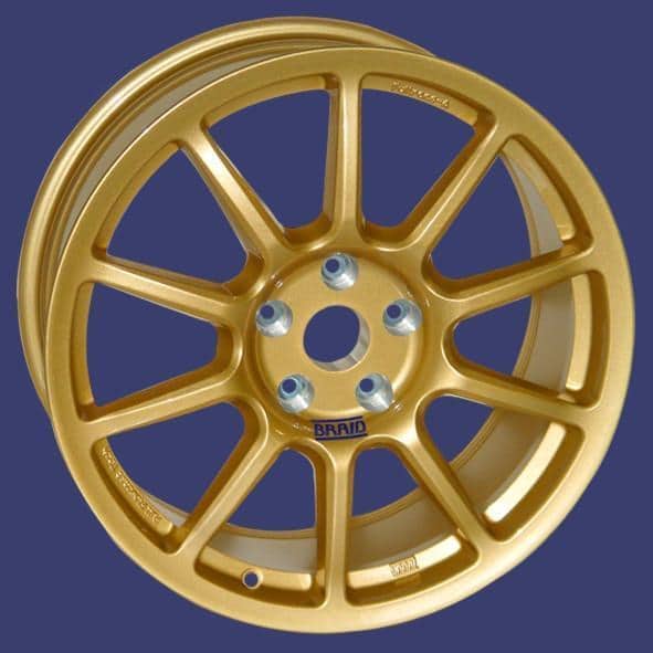 Braid Wheels - Fullrace A FullraceA-18x10-O 18 x 10; Offset: To Order; Weight: 23.7 / Other Color on Bleeding Tarmac