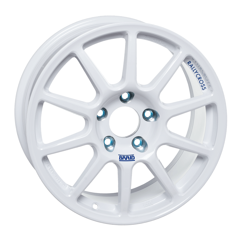 Braid Wheels - Fullrace A Rallycross FullraceARallycross-18x8-O 18 x 8; Offset: +10 to +70; Weight: 21.4 / Other Color on Bleeding Tarmac