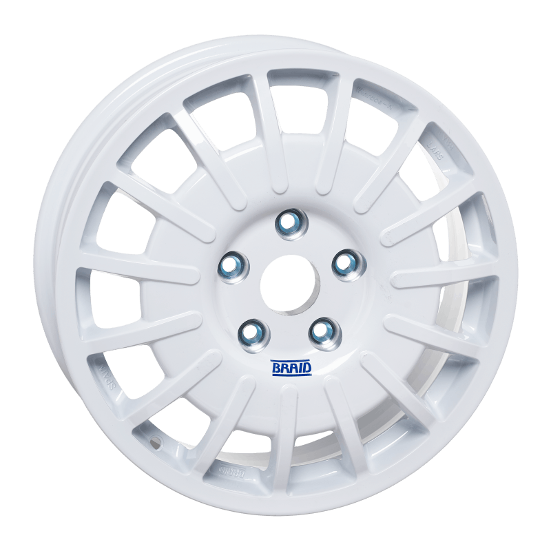 Braid Wheels - Winrace N LARS WinraceNLARS-16x5.5-O 16 x 5.5; Offset: +9 to +60; Weight: 20 / Other Color on Bleeding Tarmac