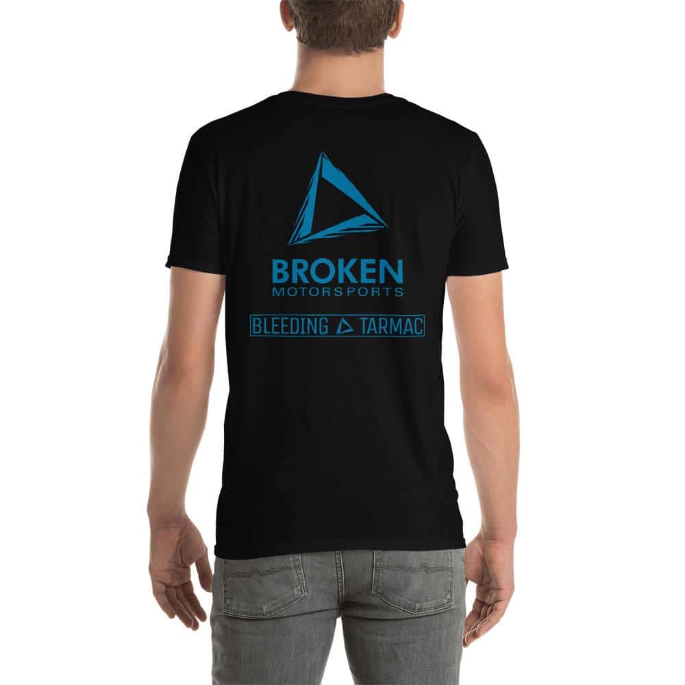 Broken Motorsports - We Heart Gravel - Short-Sleeve Unisex T-Shirt 8110017 3XL / Gray on Bleeding Tarmac
