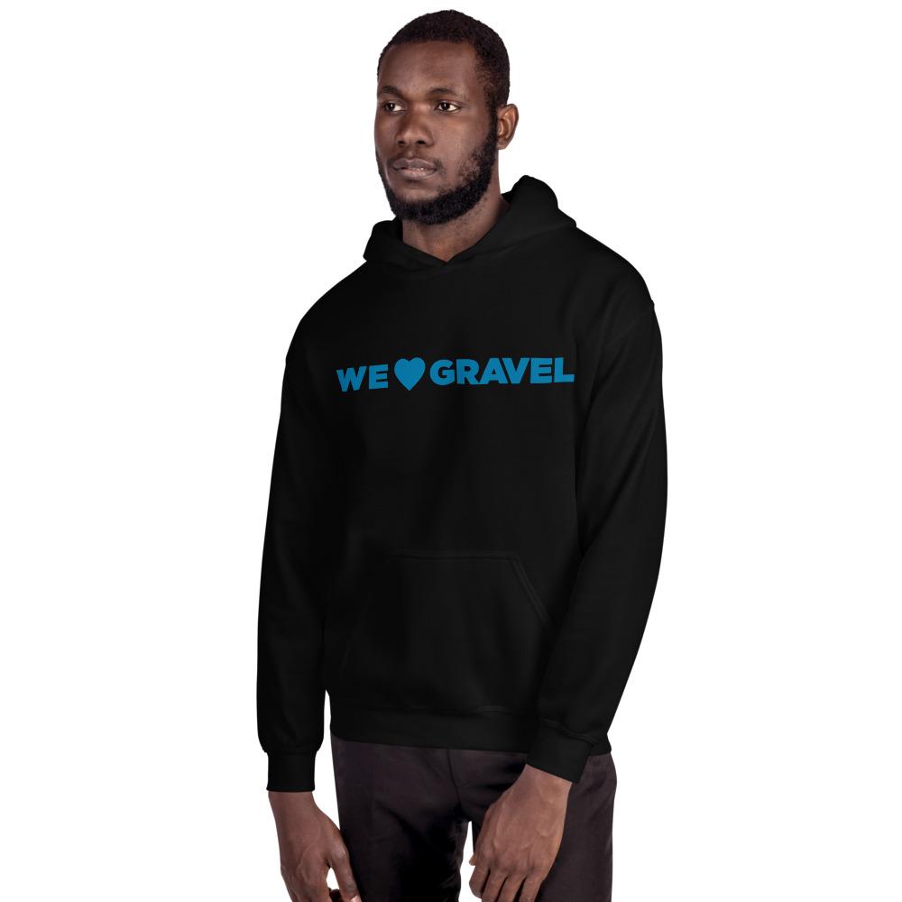 Broken Motorsports - We Heart Gravel - Unisex Hoodie 5820285 2XL / Gray on Bleeding Tarmac