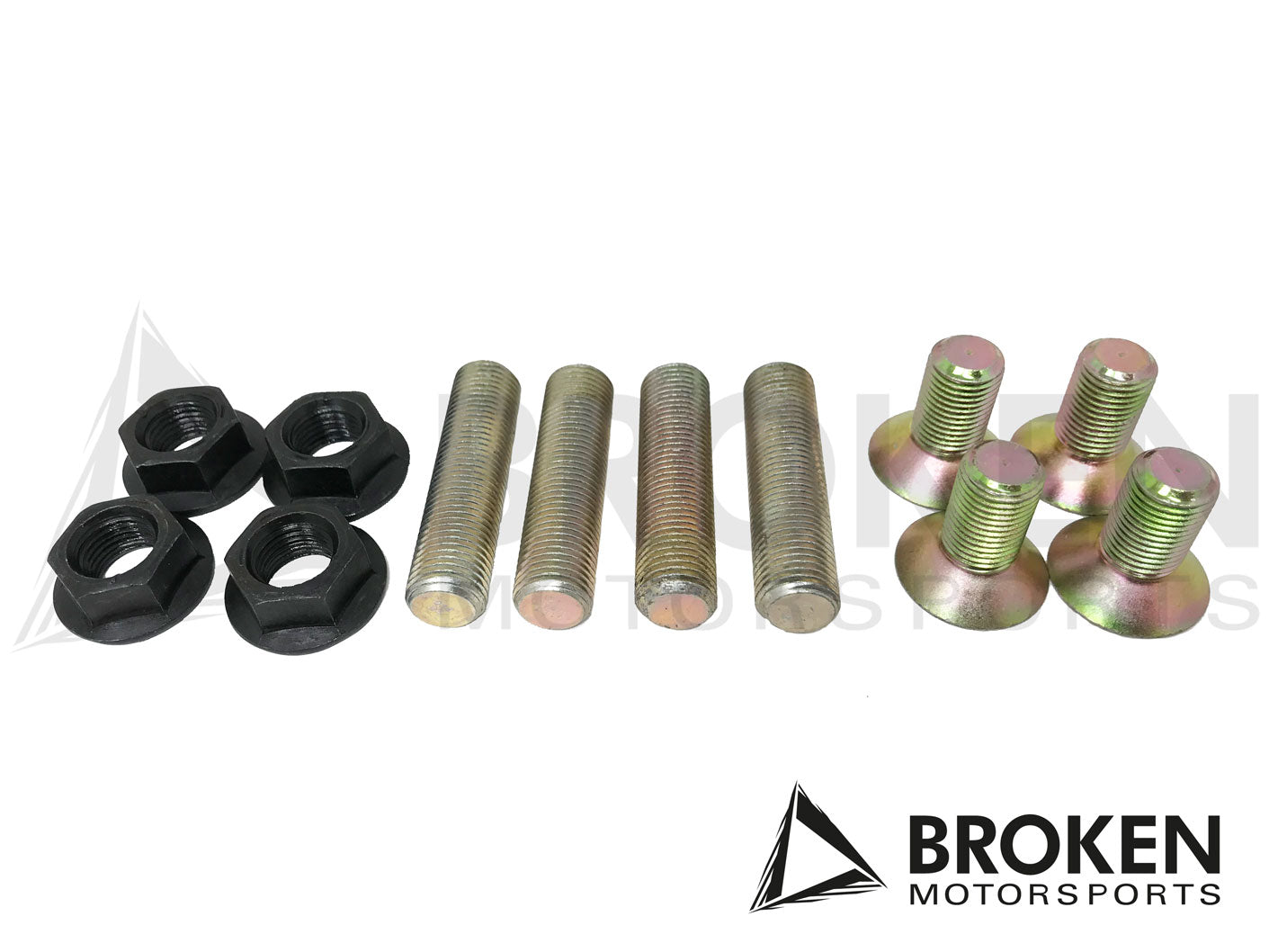 Broken Motorsports - Nissan 370Z/Z34 Front Gravel Brake Bracket kit on Bleeding Tarmac