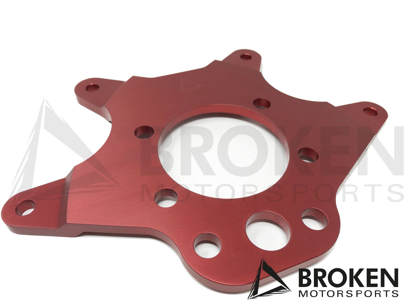 Broken Motorsports - Nissan 370Z Z34/Z33/G35/G37 - Rear Gravel Dual Brake Bracket kit on Bleeding Tarmac