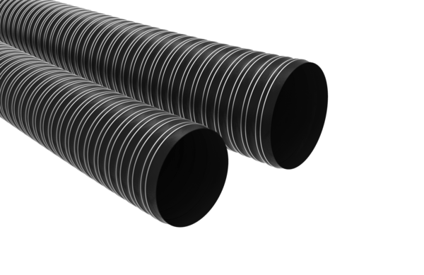 Chillout Systems 4 Inch Neoprene Air Duct Hose, 330º Fahrenheit Heat Resistance