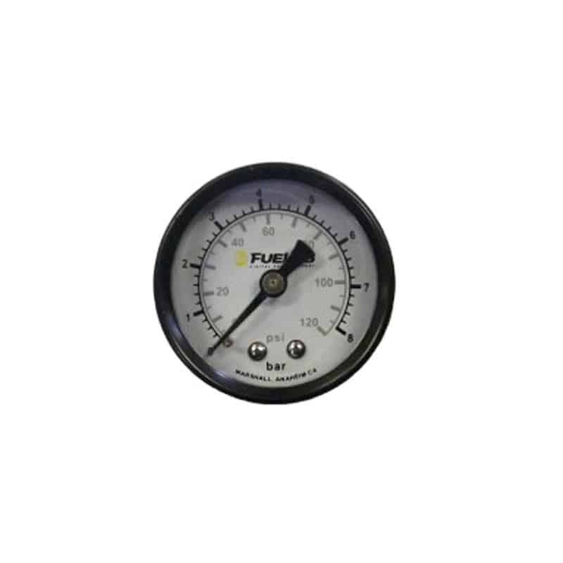 FUELAB - 71511 - EFI Fuel Pressure Gauge Dual BAR/PSI Scale 71511 Default Title on Bleeding Tarmac 