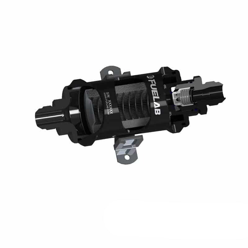 FUELAB 84832 848 Series InLine Fuel Filter with Check Valve 8A