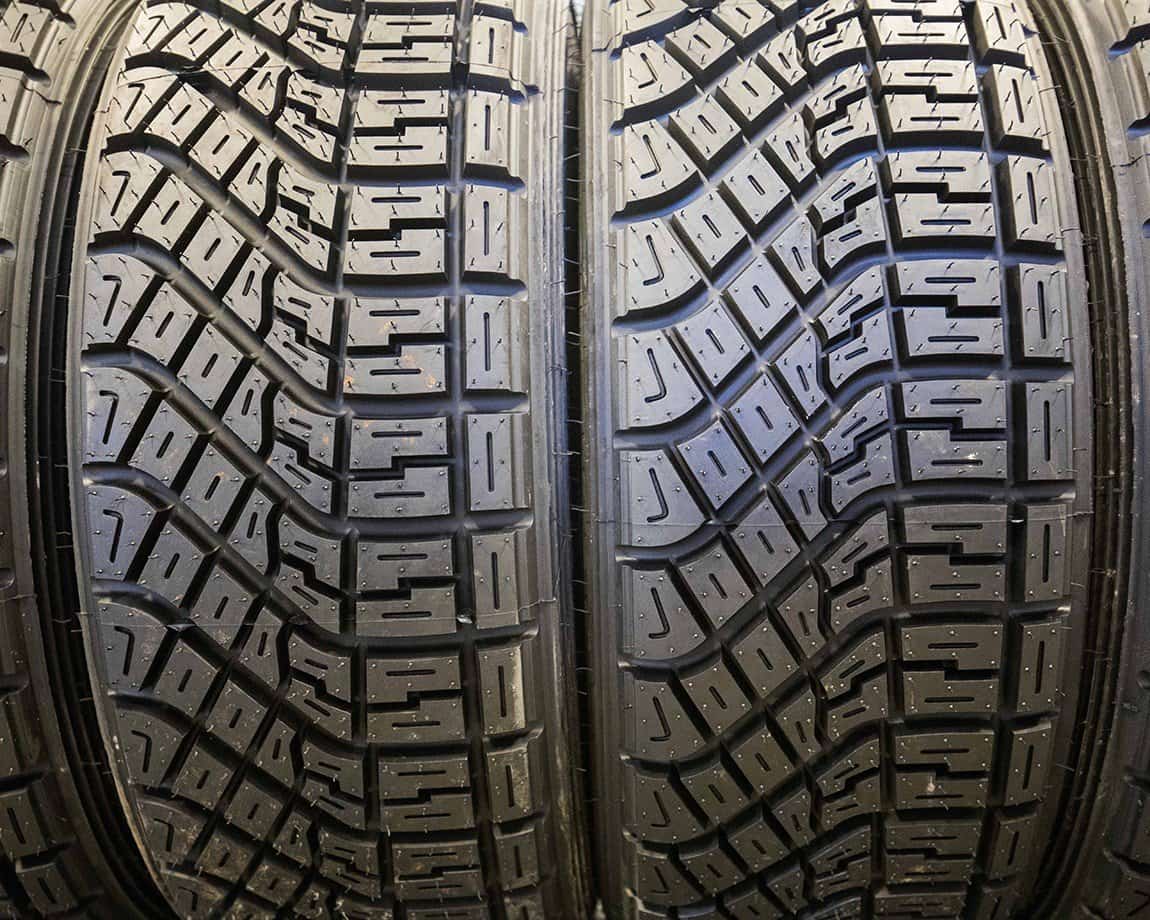 Hoosier Racing Gravel Rally Tires 44010GTH-R(XH) 205/65R15 / Right / Extra Hard on Bleeding Tarmac