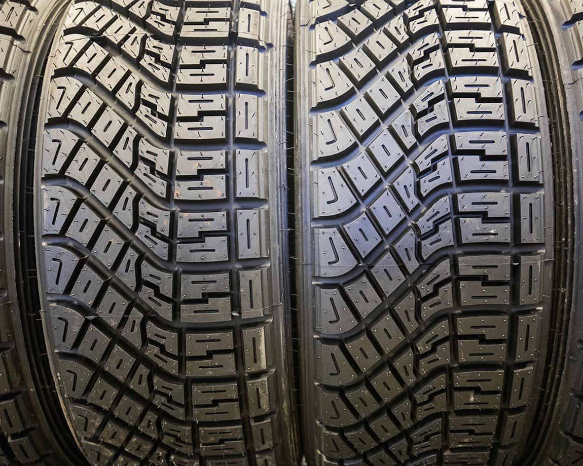 Hoosier Racing Gravel Rally Tires 44010GTH-R(XH) 205/65R15 / Right / Extra Hard on Bleeding Tarmac 