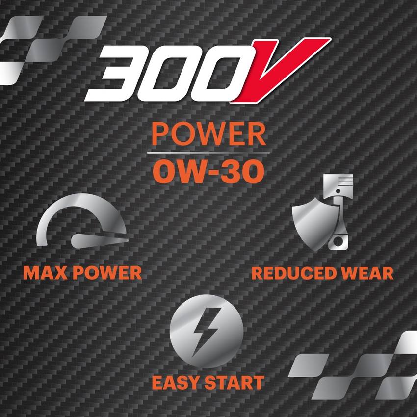 Motul 300V POWER 0W30 Racing Engine Oil - 2L