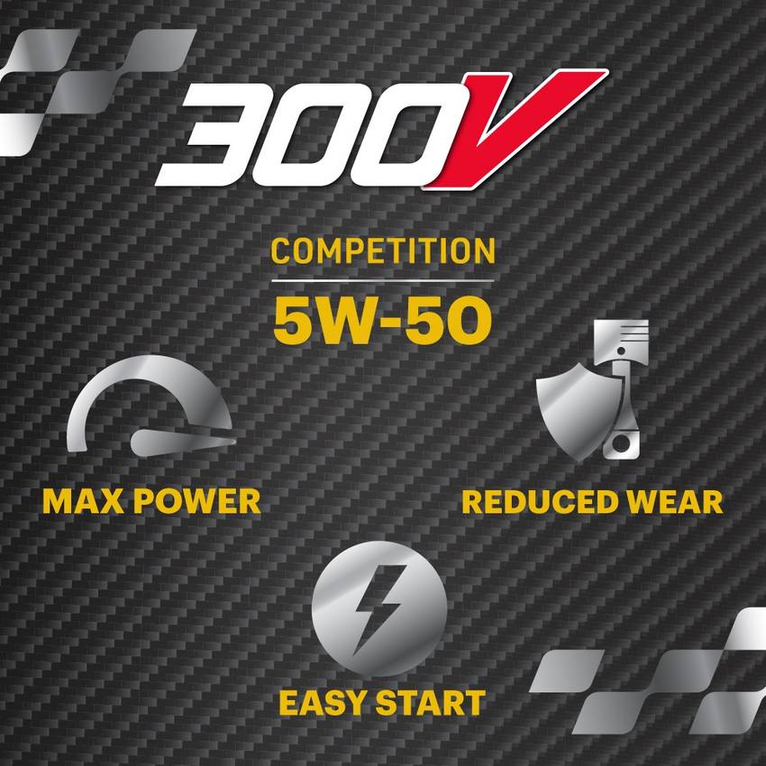 Motul 300V COMPETITION 5W-50  Racing Engine Oil - 2L