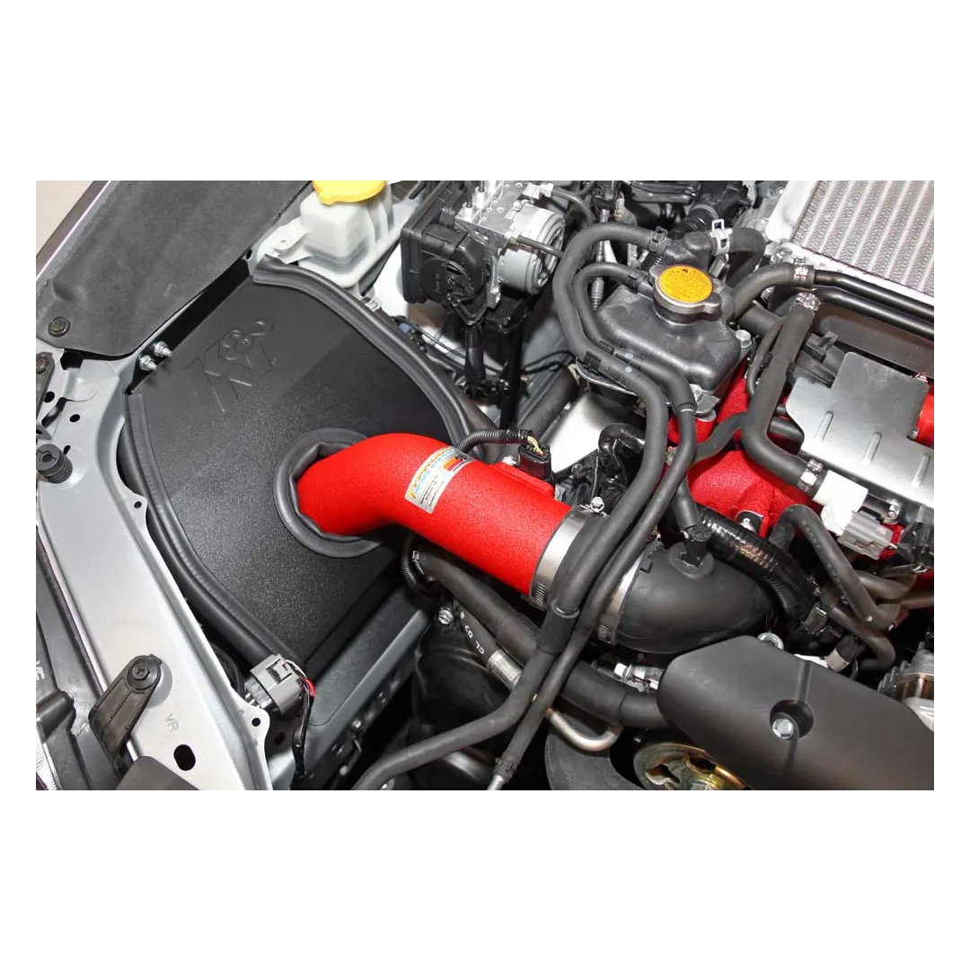 K&N Filters - 69-8007TWR - 15-17 Subaru WRX STi Performance Air Intake System on Bleeding Tarmac
