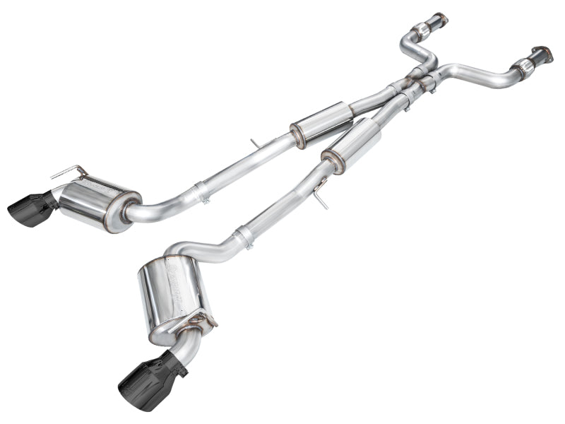 AWE Tuning - Touring Edition Exhaust for Nissan Z - Diamond Black Tips