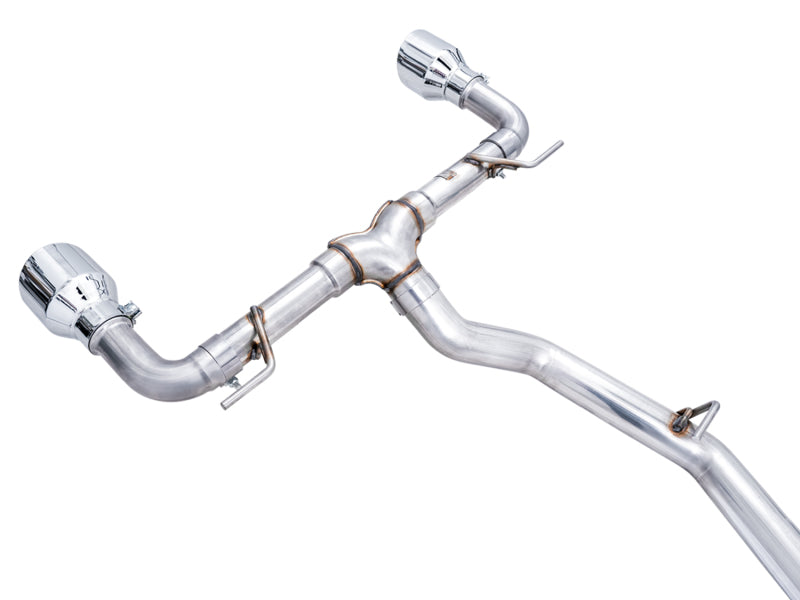 AWE Tuning -  Track Edition Exhaust for Subaru BRZ / Toyota GR86 / Toyota 86 / Scion FR-S - Chrome Silver Tips
