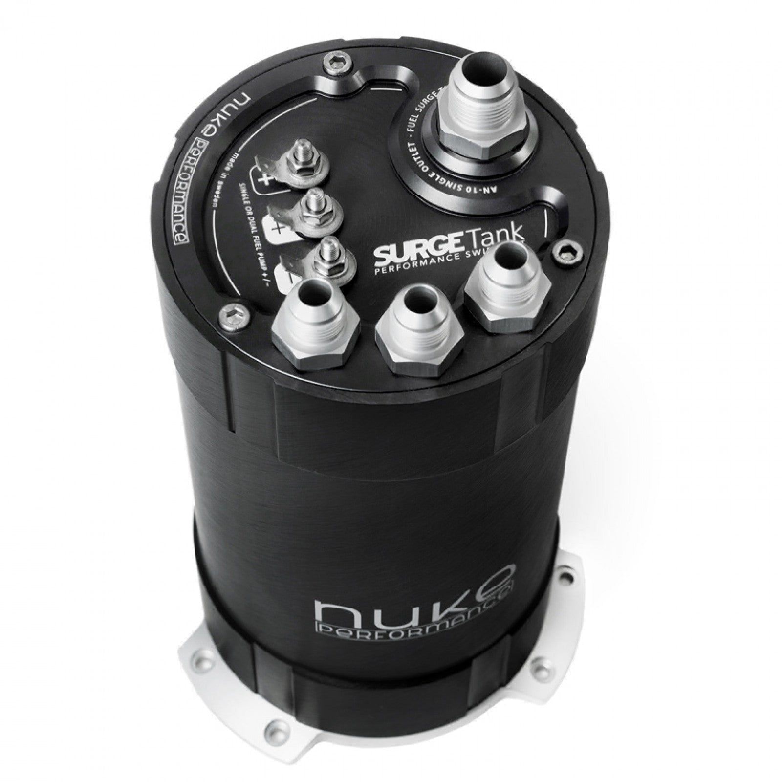 Nuke Performance - 2G Fuel Surge Tank 3.0 Liter Single or Dual Deatschwerks DW400