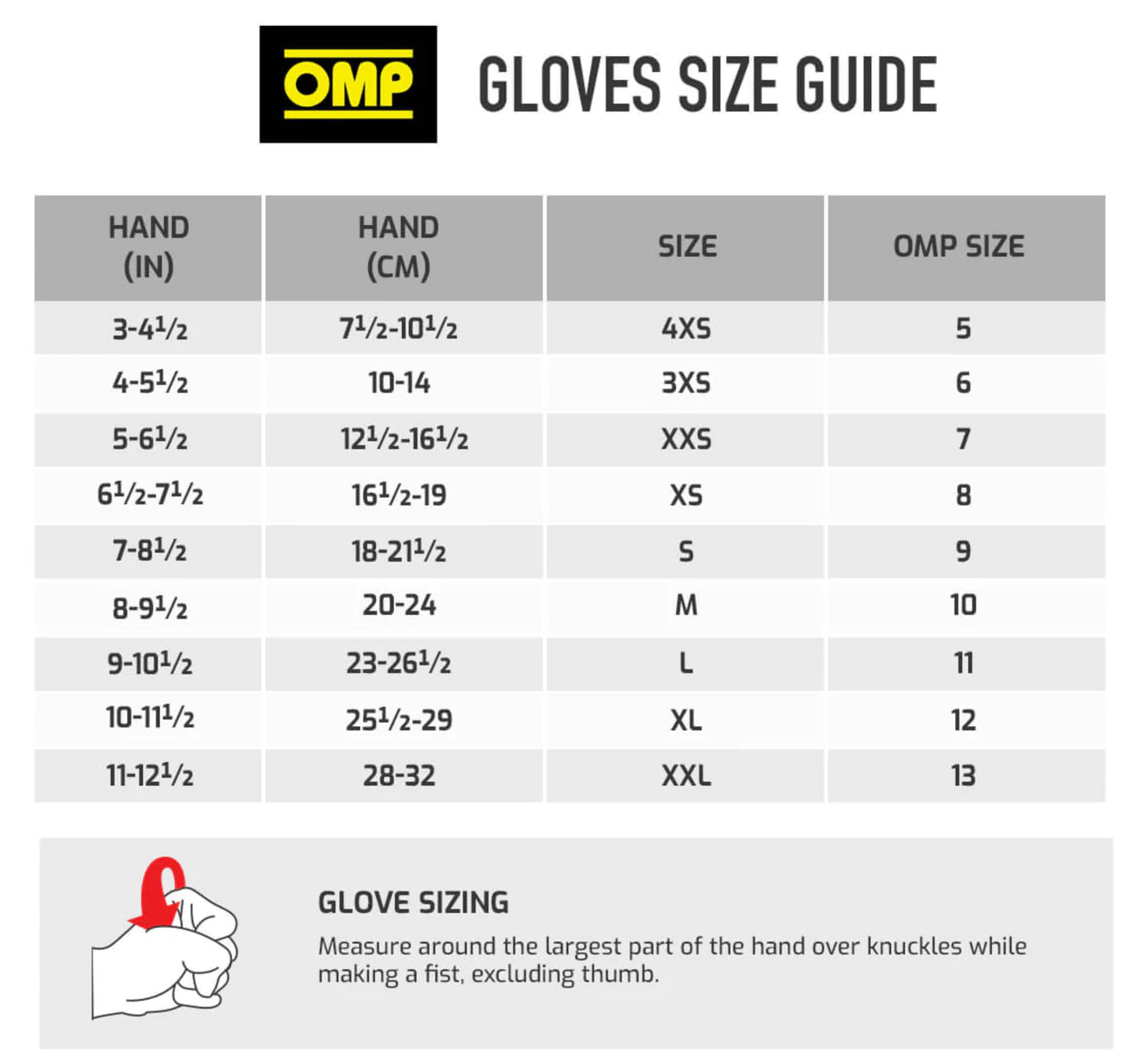 OMP - ONE-S Racing Gloves