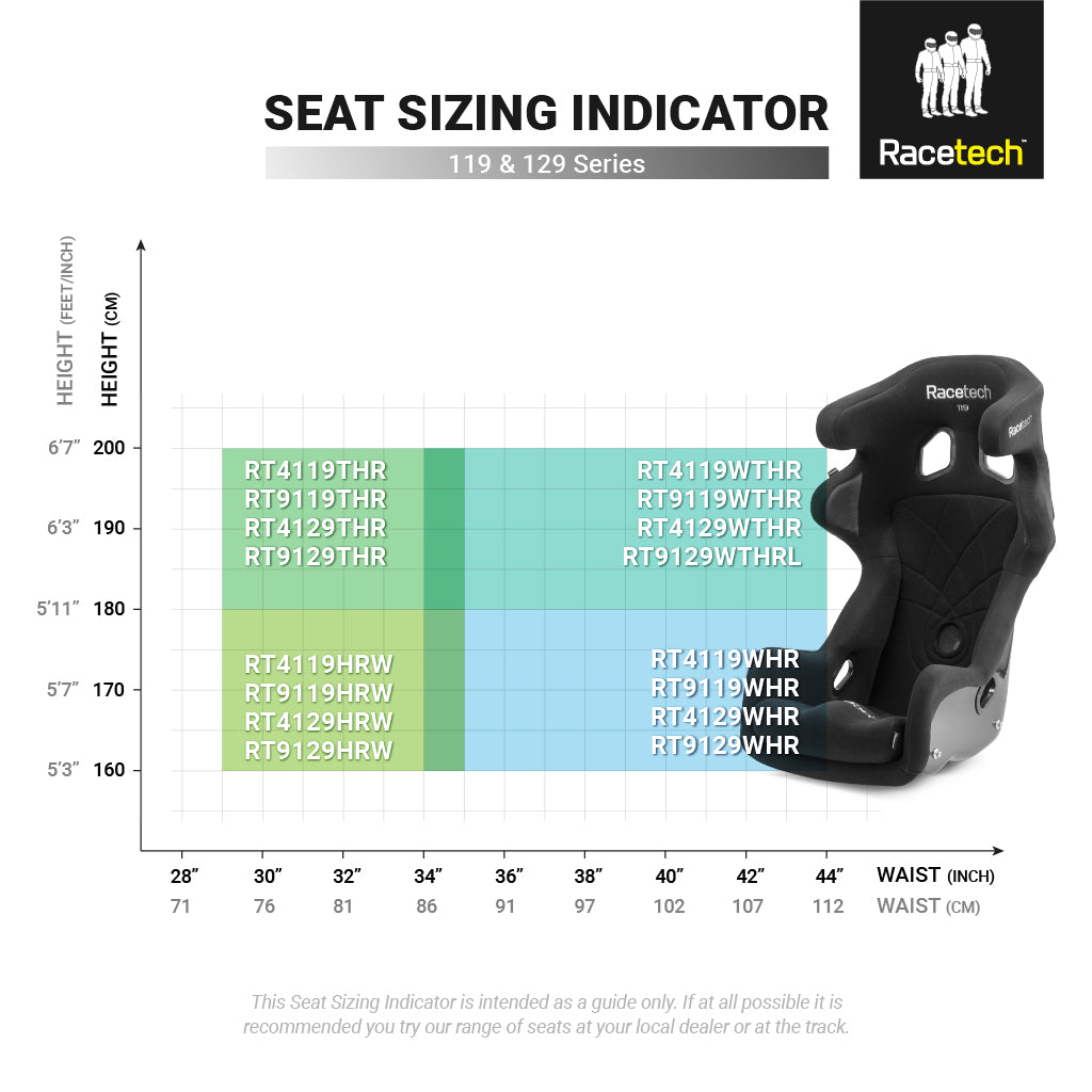 Racetech - RT4119 Series Racing Seat