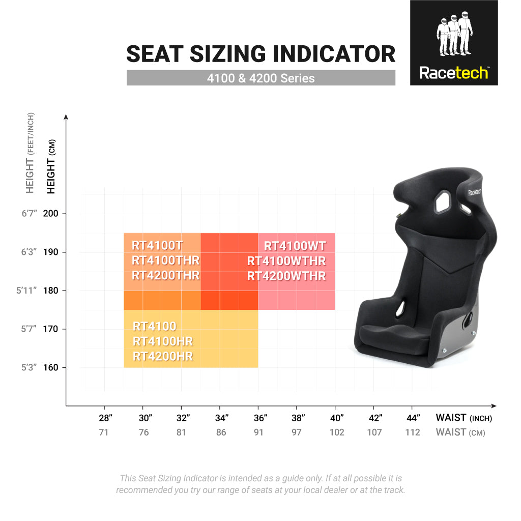 Racetech - RT4200HR Racing Seat