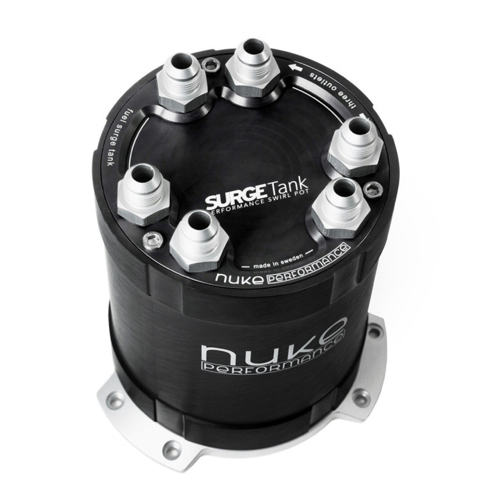 Nuke Performance - 2G Fuel Surge Tank 2.0 Liter Up To 3 External Fuel Pumps