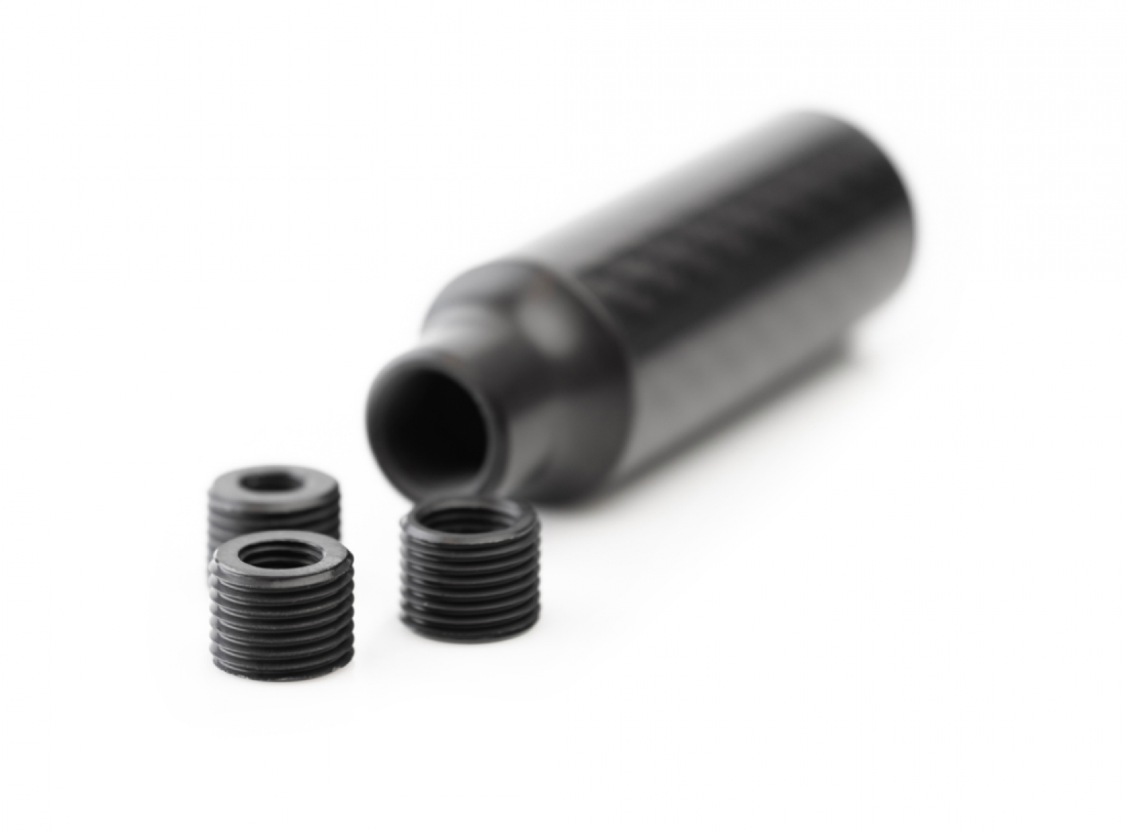 Nuke Performance Cavernous Carbon Fiber Shift Knob - Gloss Finish, 65mm