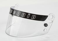 RaceQuip - PRO Series Helmet Shield on Bleeding Tarmac Clear 204001