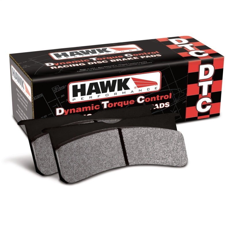 Hawk HB533G.668 - D1078 DTC-60 Race Front Brake Pads - 15-18 Subaru WRX / 06-08 Legacy GT on Bleeding Tarmac
