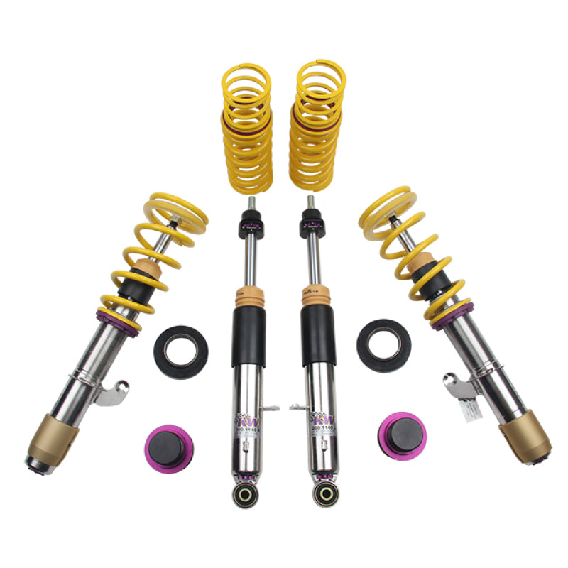 KW Suspensions 352200AN Variant 3 Coilover Kit - 2015-2018 BMW M3 (F80) without Adaptive M Suspension on Bleeding Tarmac
