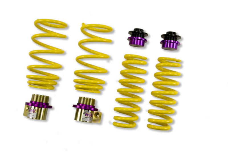 KW Suspensions 25320057 Height Adjustable Spring Kit - 2008-2013 BMW M3 (E90/E92) Sedan, Coupe on Bleeding Tarmac