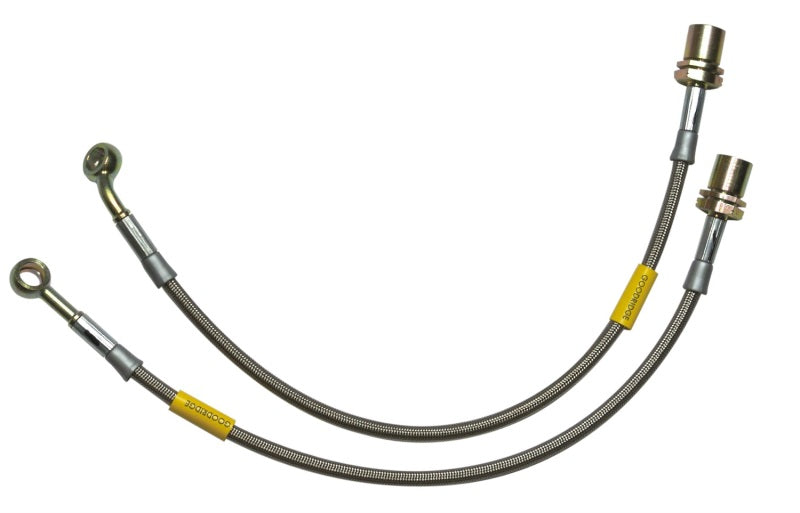 Goodridge 26052 Stainless Steel Brake Lines - 03-06 Mitsubishi Lancer Evo  on Bleeding Tarmac