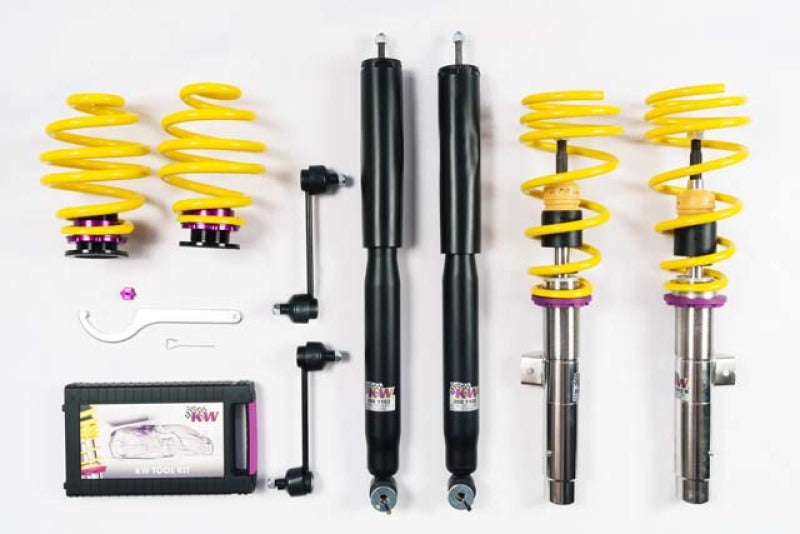 KW Suspensions 10220023 Variant 1 Coilover Kit - 2000-2006 BMW M3 (E46) Coupe, Convertible on Bleeding Tarmac