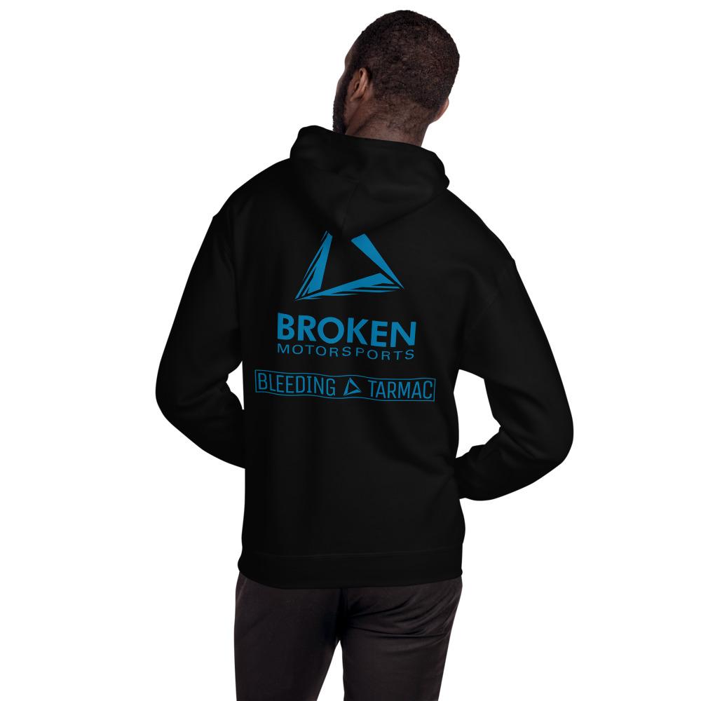 Broken Motorsports - We Heart Gravel - Unisex Hoodie 5820285 2XL / Gray on Bleeding Tarmac 