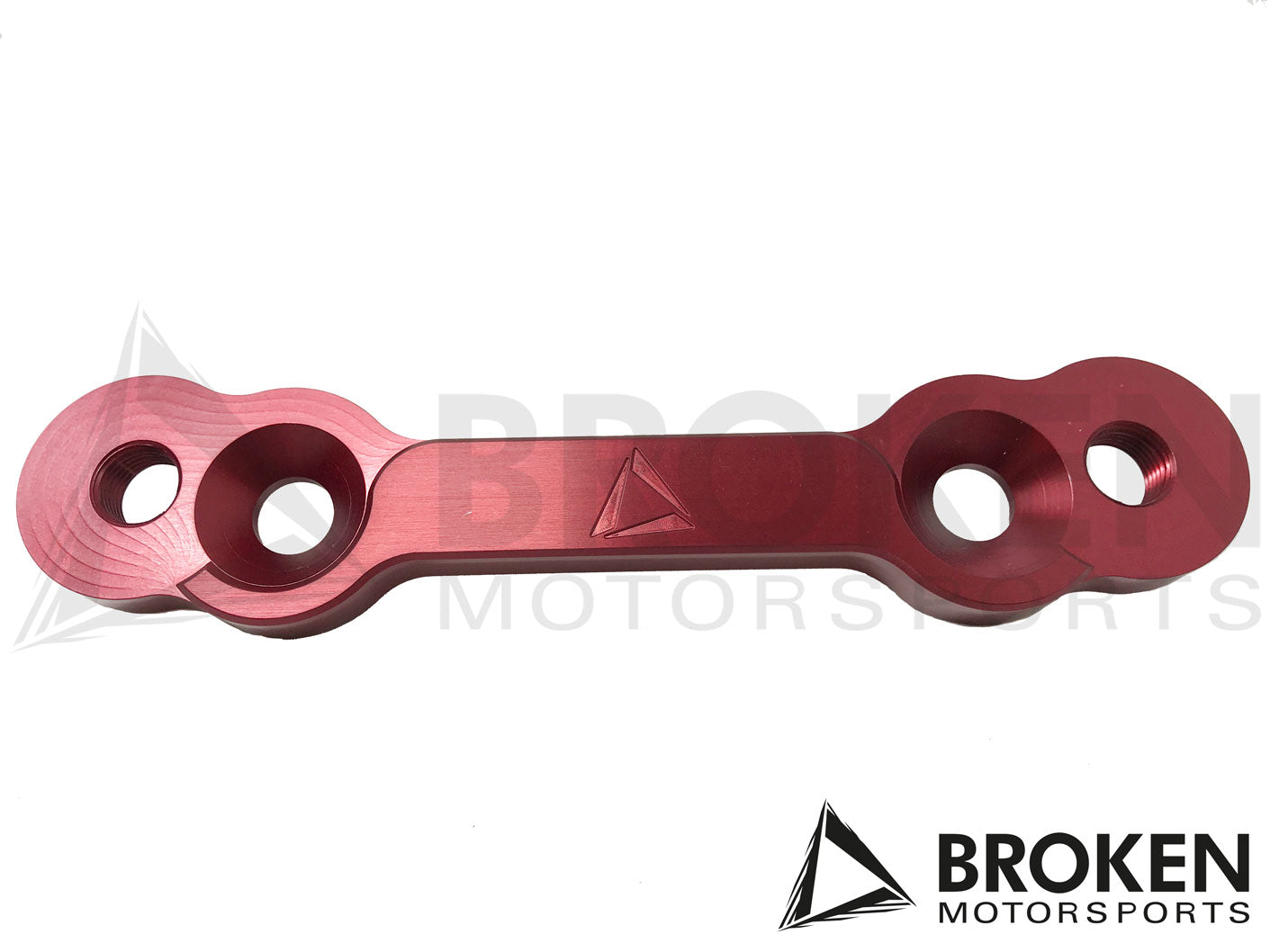 Broken Motorsports - Nissan 370Z/Z34 Front Gravel Brake Bracket kit on Bleeding Tarmac