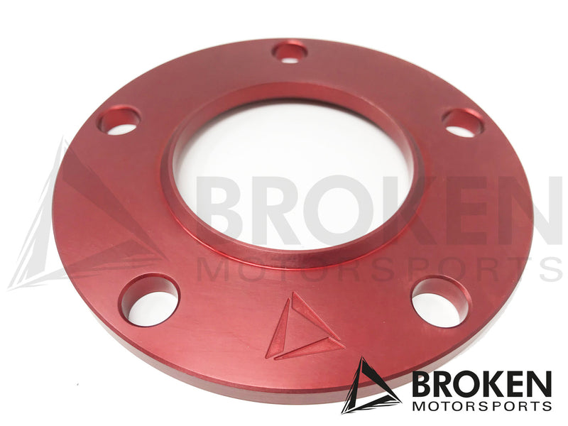 Broken Motorsports - Nissan 370Z/Z34 Front Gravel Brake Bracket kit on Bleeding Tarmac