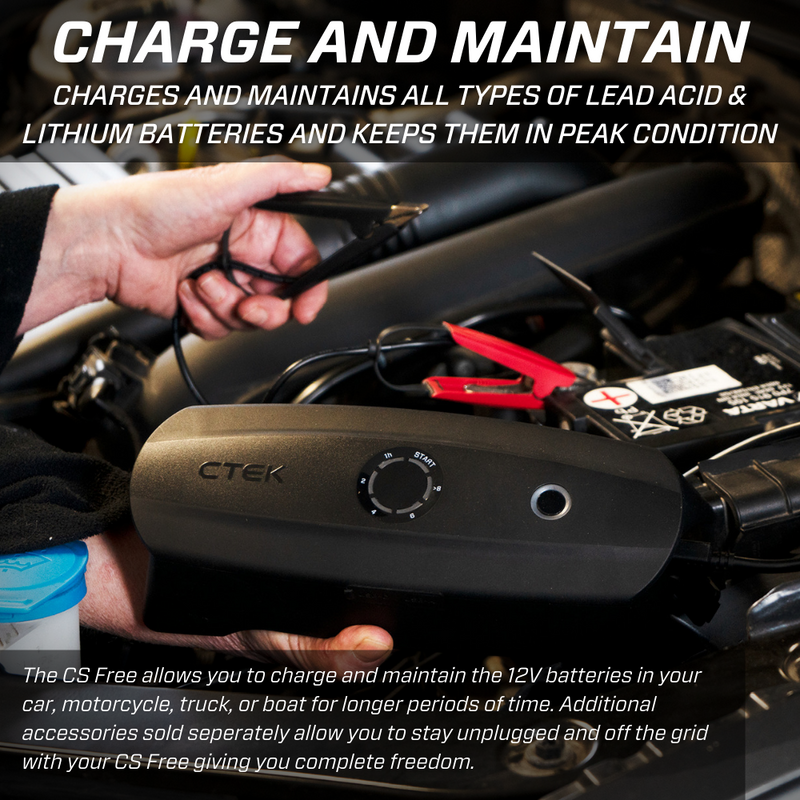 CTEK - Battery Charger - CS Free