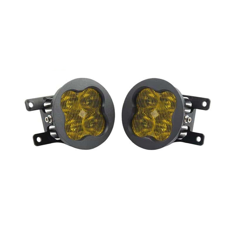 Diode Dynamics - SS3 LED Fog Light Kit for 2015-2017 Subaru WRX/STi (w/ Eyesight Package) DD6183 Yellow SAE/DOT Fog / Pro on Bleeding Tarmac 
