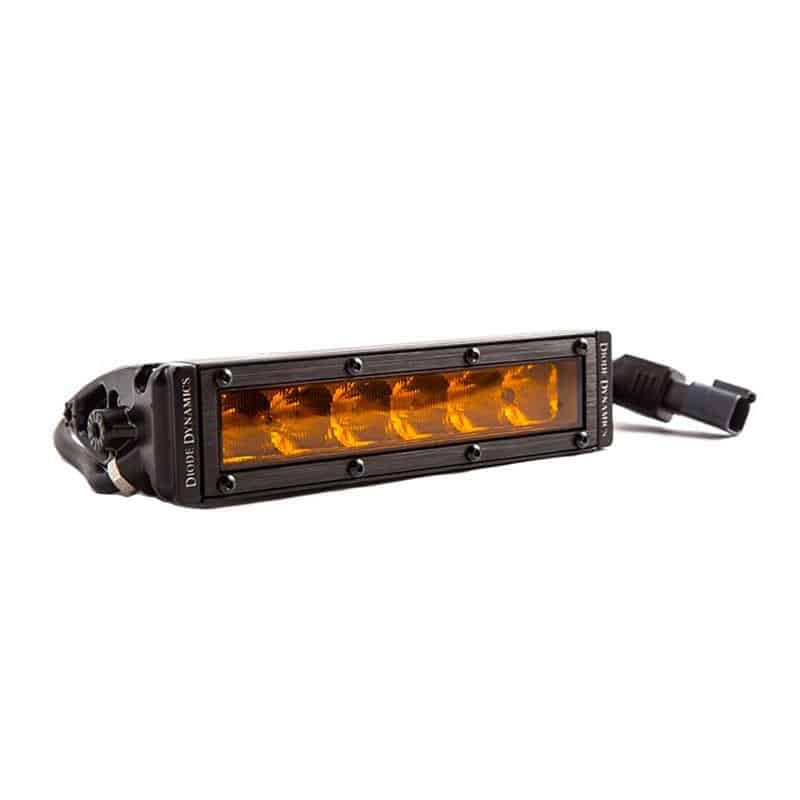 Diode Dynamics - Stage Series 6" Amber Light Bar DD5044S Wide / Yes (+$20.00) on Bleeding Tarmac 
