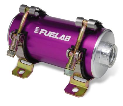 FUELAB - 41403 - PRODIGY Series - Carbureted In-Line Fuel Pump 41403-2 / SPECIAL ORDER Red on Bleeding Tarmac 