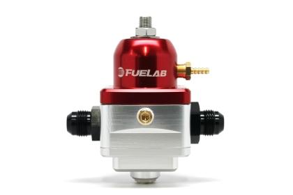 FUELAB - 52901 - 529 Series Electronic Fuel Pressure Regulator - 6AN 52901-2 / SPECIAL ORDER Red on Bleeding Tarmac 