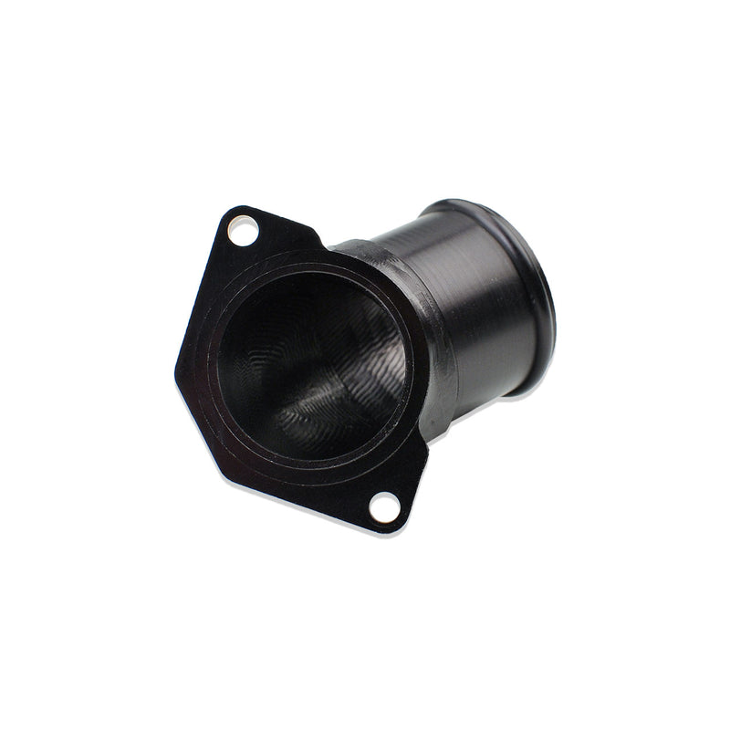 IAG Replacement Blow Off Valve Elbow for 2002-07 WRX, 2004-20 STI on Bleeding Tarmac