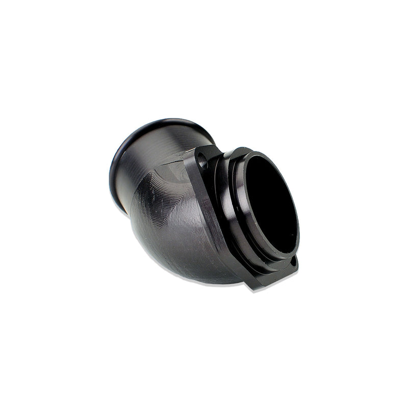 IAG Replacement Blow Off Valve Elbow for 2002-07 WRX, 2004-20 STI on Bleeding Tarmac