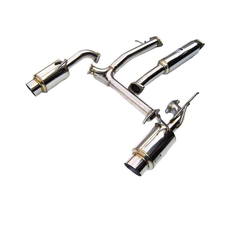 Invidia - N1 Stainless Steel Tip Cat-Back Exhausts - Nissan 350Z 02-08 invHS02N3ZGTP Default Title on Bleeding Tarmac 