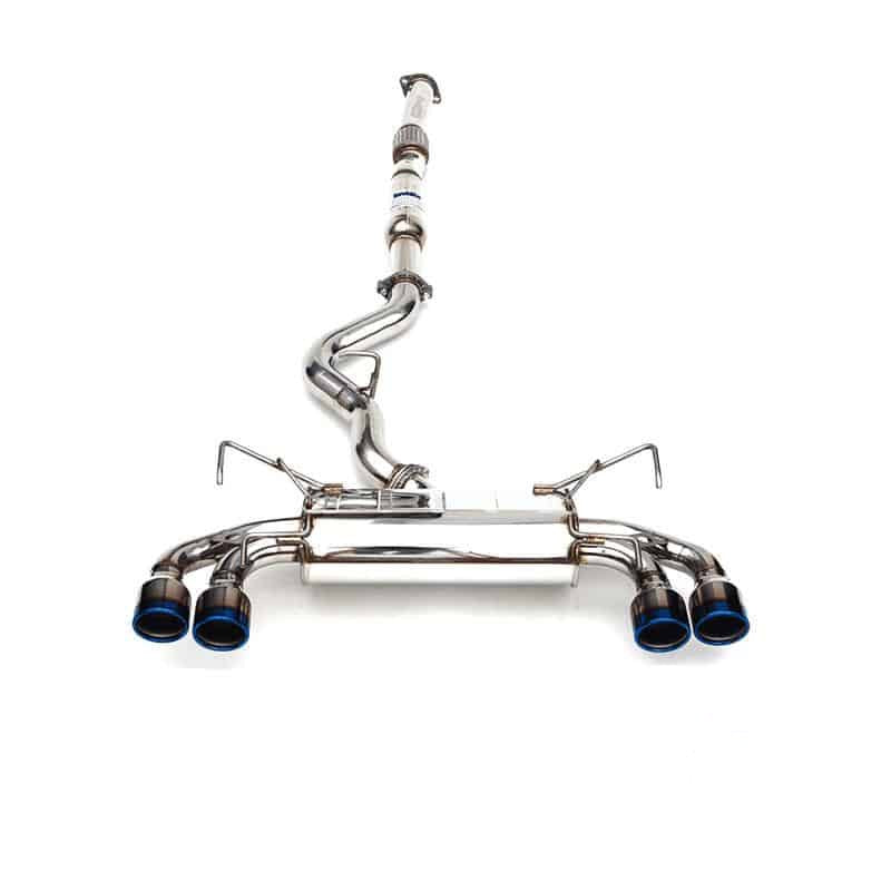 Invidia - Rolled Titanium Tip Cat-Back Exhaust - Subaru STi 5-DR 08-14 invHS08STIG3T Default Title on Bleeding Tarmac 