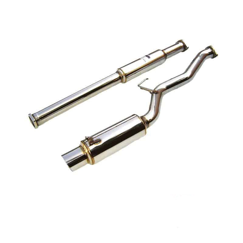 Invidia - Stainless Steel Tip Cat-Back Exhaust - Mitsubishi EVO 8 03-08 invHS03ML8GTP Default Title on Bleeding Tarmac 