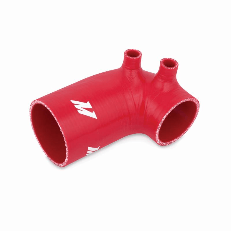 Mishimoto - 3.5" HFM Silicone Intake Boot - 92-99 BMW E36 (325/328/M33) misMMHOSE-E36-92IB35RD / SPECIAL ORDER Red on Bleeding Tarmac 