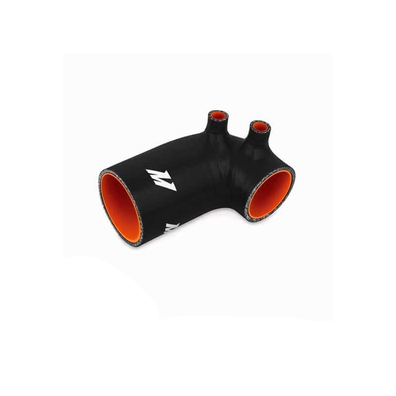 Mishimoto - 3.5" HFM Silicone Intake Boot - 92-99 BMW E36 (325/328/M33) misMMHOSE-E36-92IB35RD / SPECIAL ORDER Red on Bleeding Tarmac 